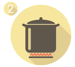 Cover saucepen and simmer 20 minutes